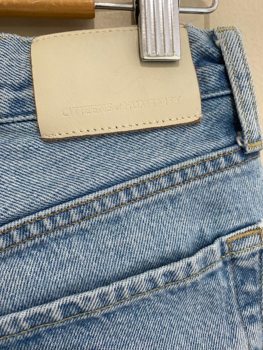 Citizens of Humanity Miro Relaxed Wide Jeans Barrel Curved Tapered Gemini 25 - Picture 14 of 14